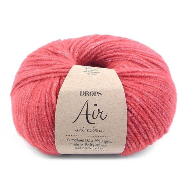 Drops Air - Uni Colour - 20 Rose