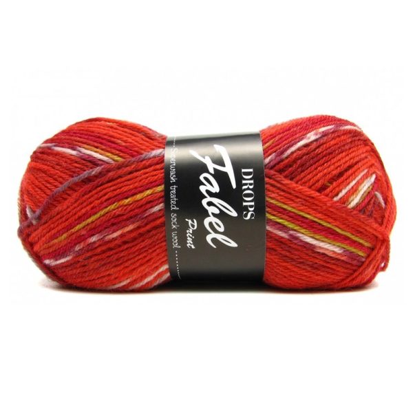 Drops - Fabel - Print - 159 Red Chili