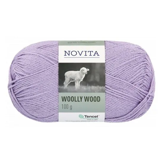 Novita - Woolly Wood - 730 Blueberry Milk